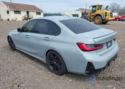 2023 BMW 330I xDrive из США, поврежденный, VIN 3MW89FF06P8D32279